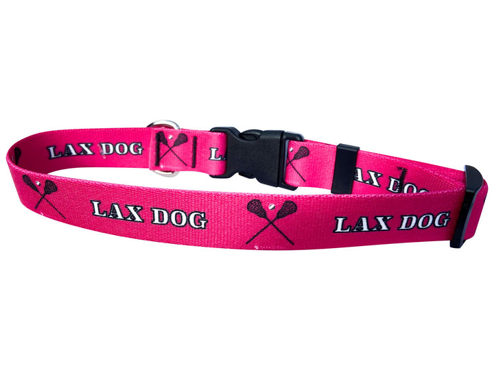 Lacrosse Dog Pink Collar image 0