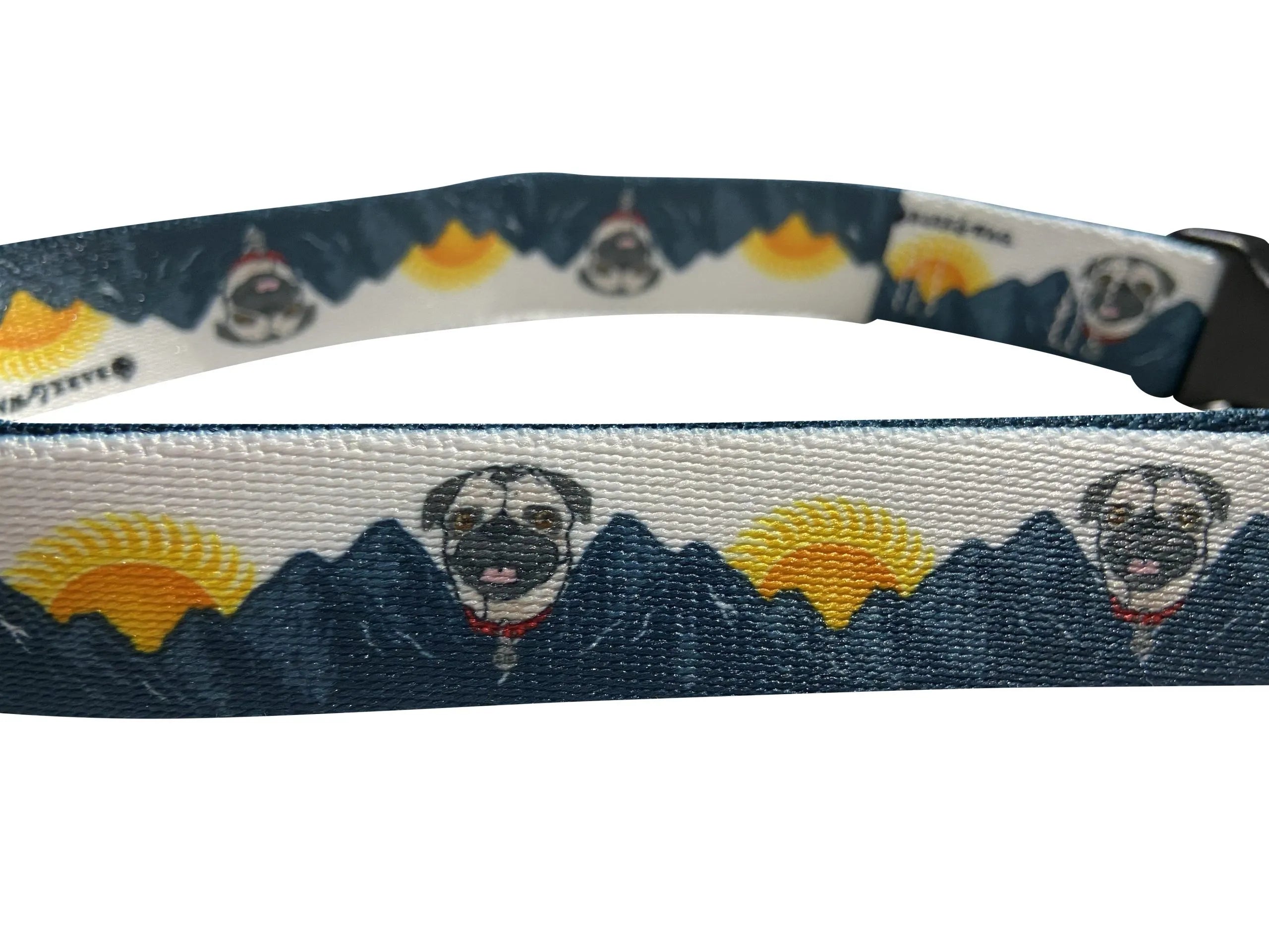 Sun Pug Dog Collar image 1