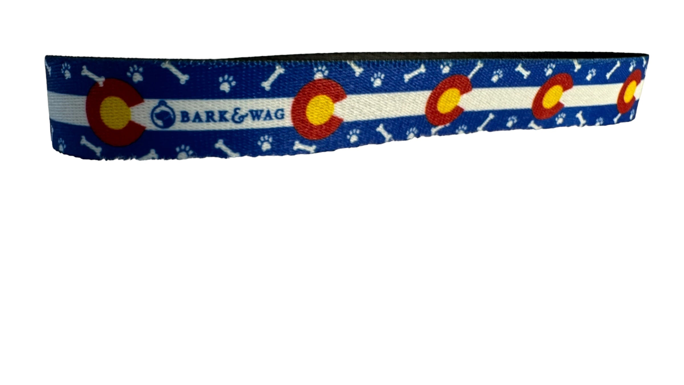 Colorado Paws & Bones White Collar image 1