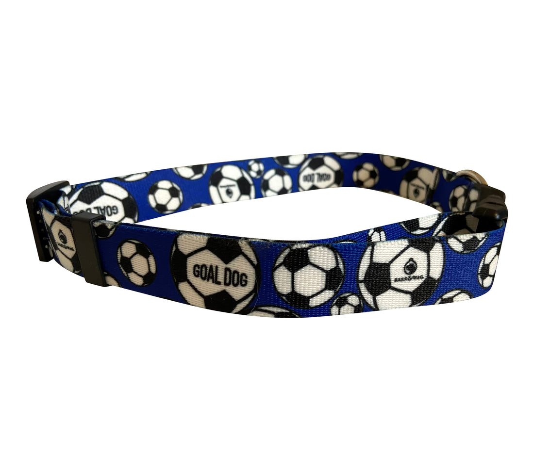 Goal Dog Blue Soccer Collar image 5