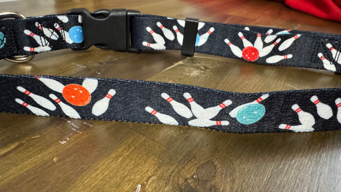 Custom Logo Business Dog Collar and Leashes