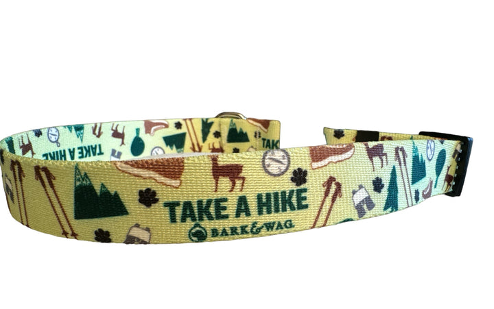 Take a Hike Dog Collar image 0