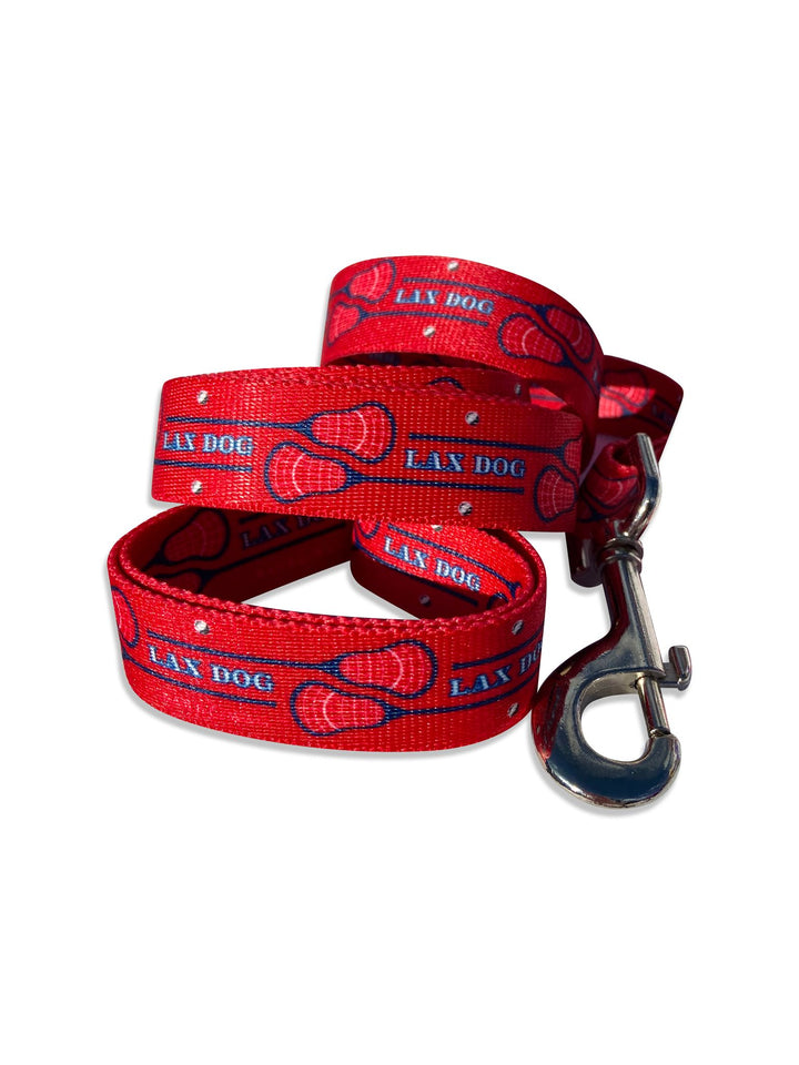 Lacrosse Dog Red Leash image 0