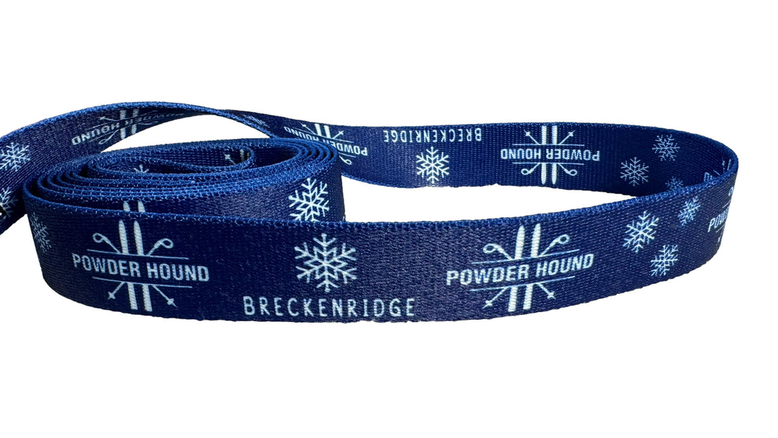 Powder Hound Skier Breckenridge Leash image 1
