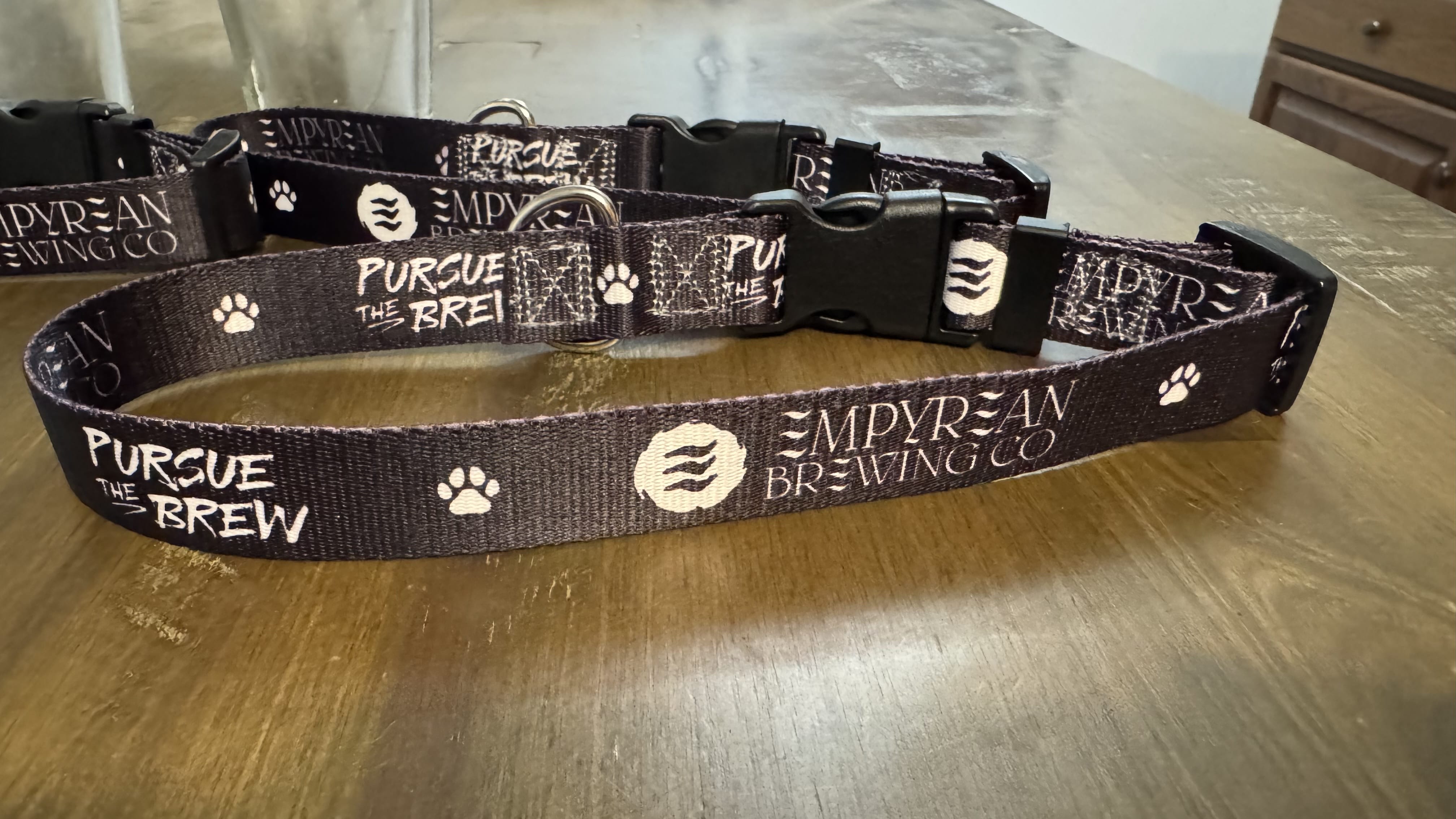 Custom Logo Business Dog Collar and Leashes