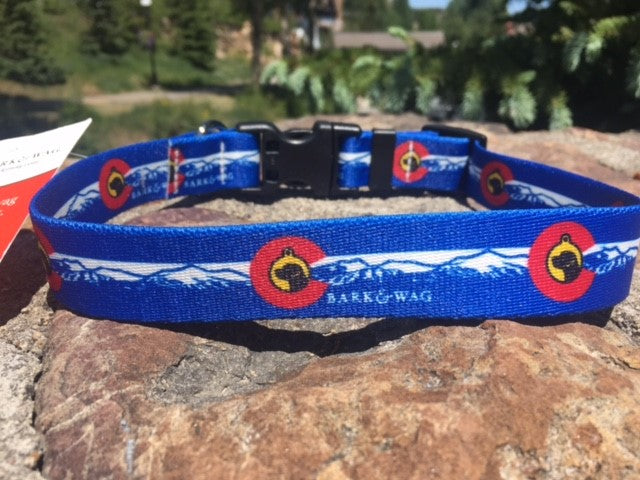 Colorado Flag Dog Collar