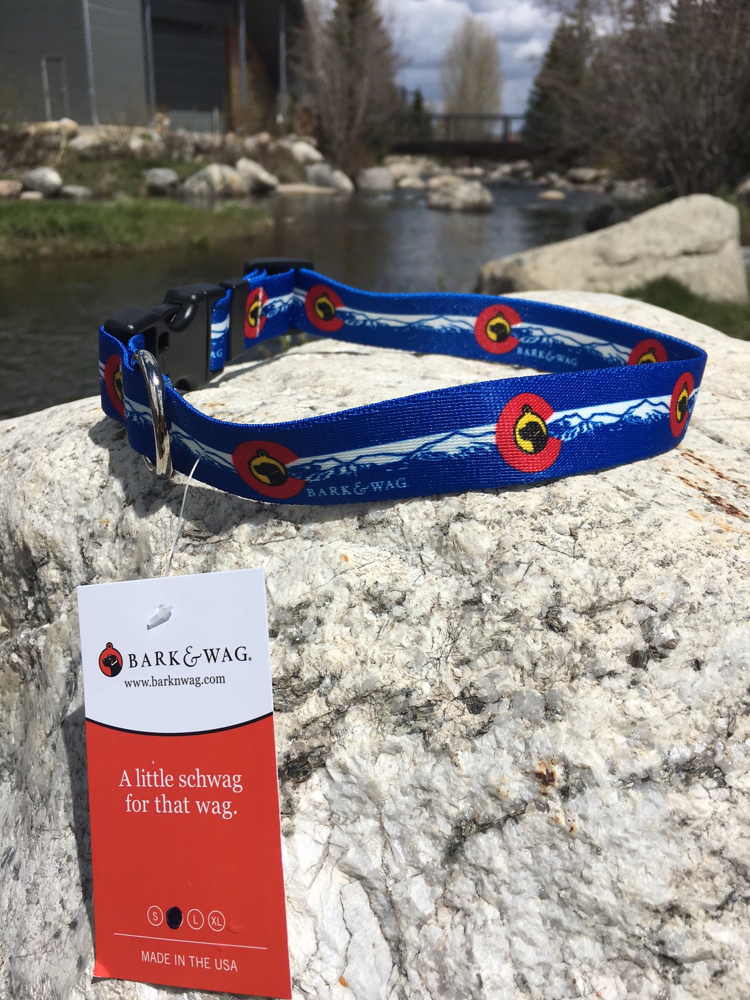 Colorado Flag Dog Collar