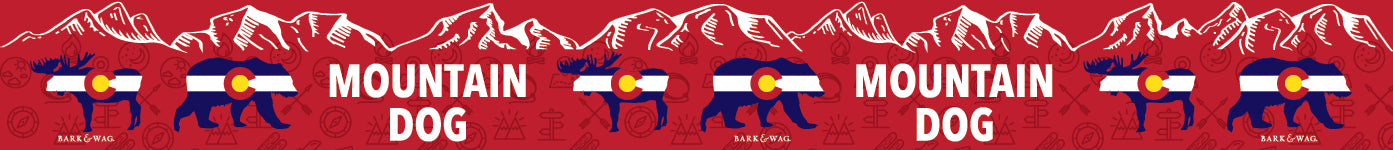 Colorado Mountain Dog Bear and Moose Dog Leash