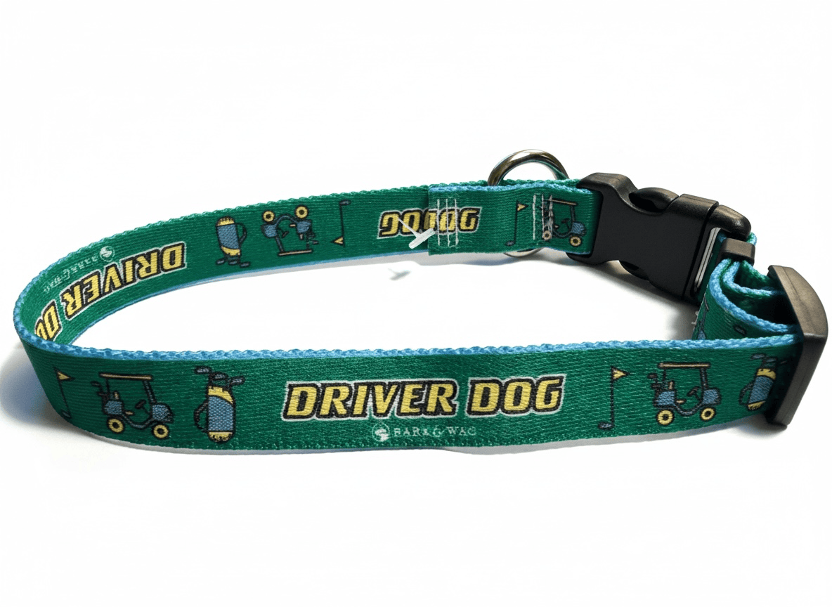Golf Driver Dog Collar