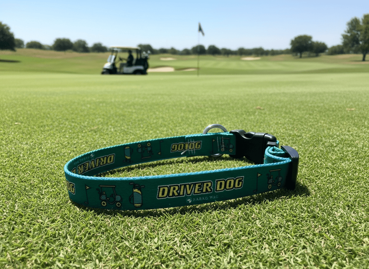 Golf Driver Dog Collar