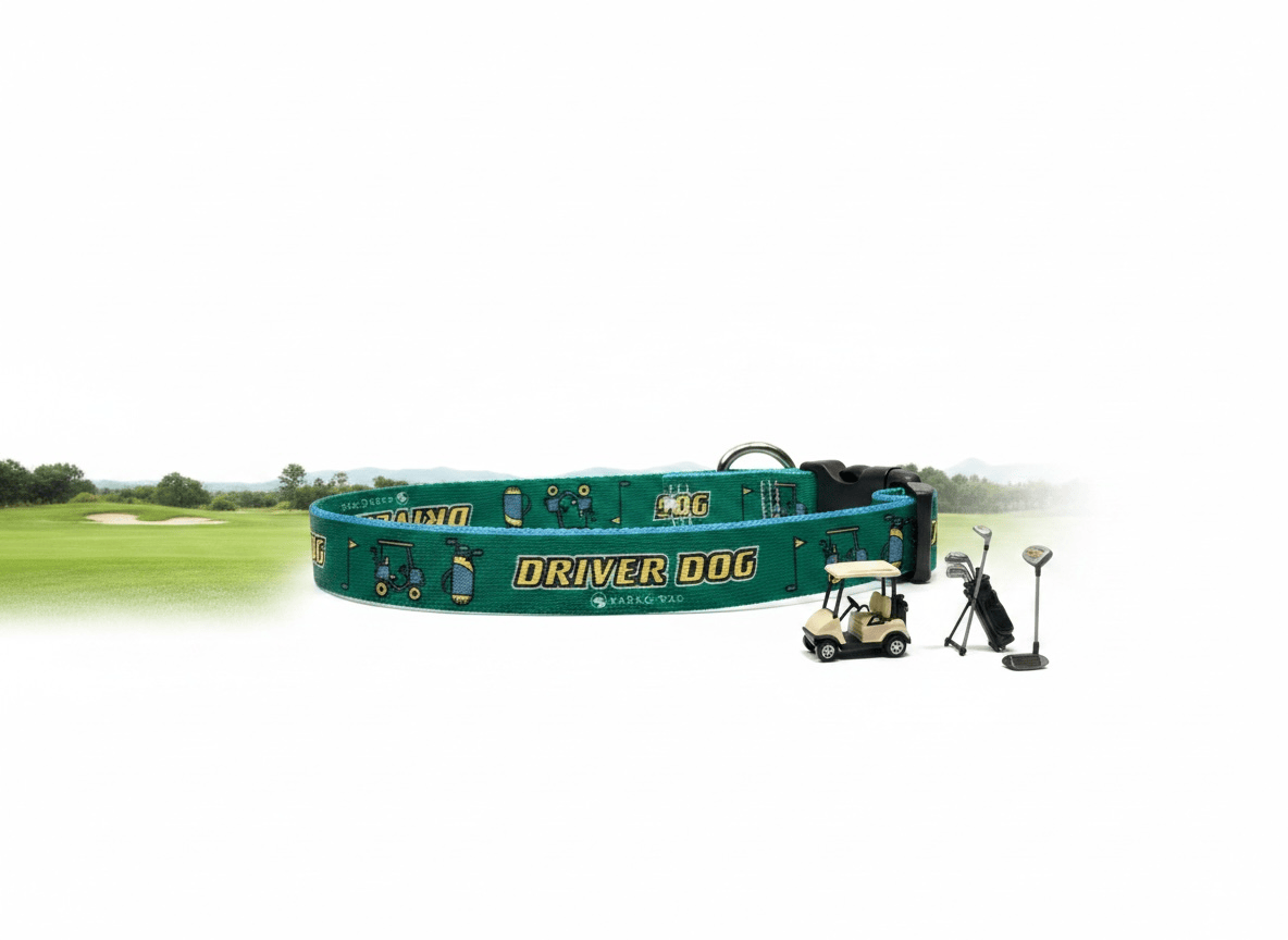Golf Driver Dog Collar