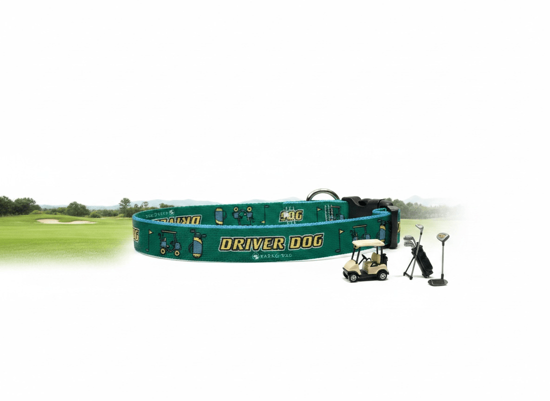 Golf Driver Dog Collar