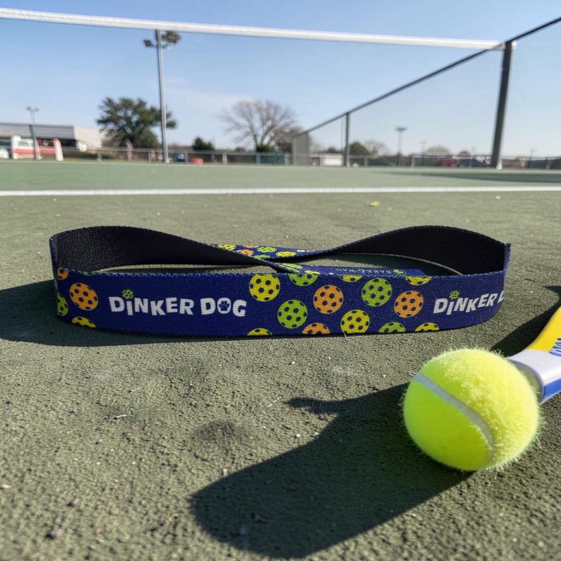 Pickleball Dinker Dog Collar
