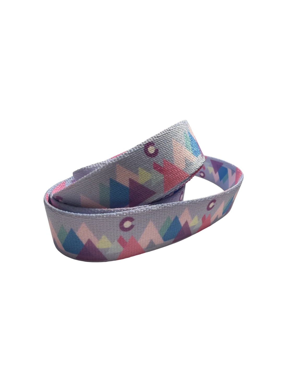 Modern Mountain Pink Dog Leash