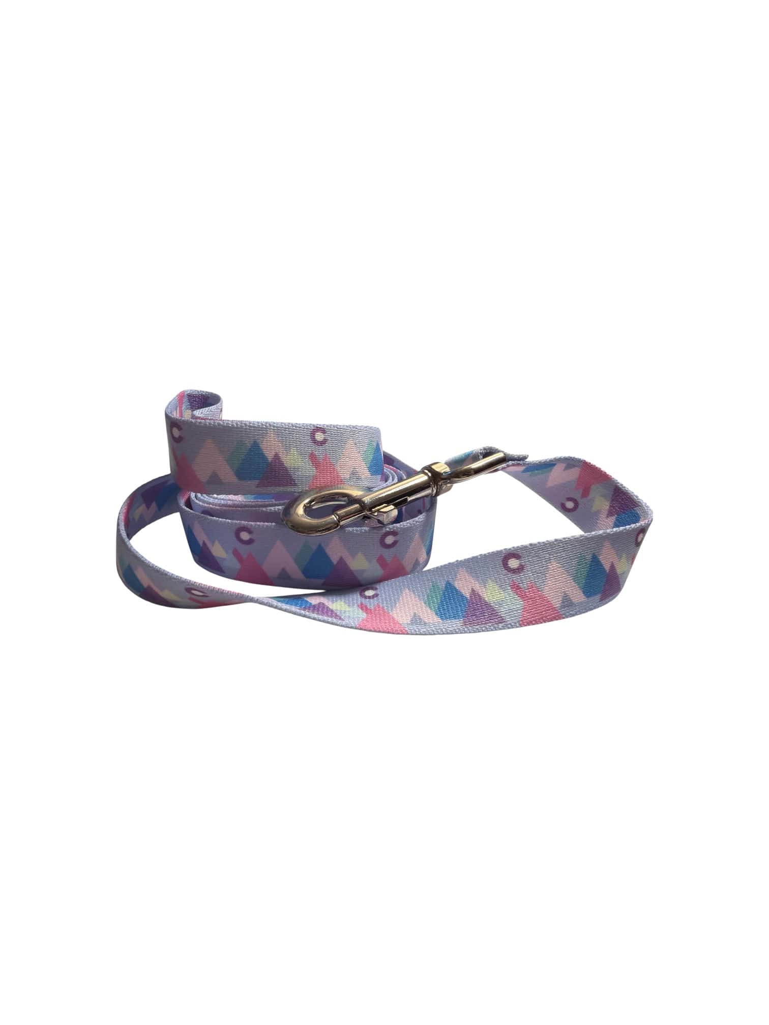 Modern Mountain Pink Dog Leash