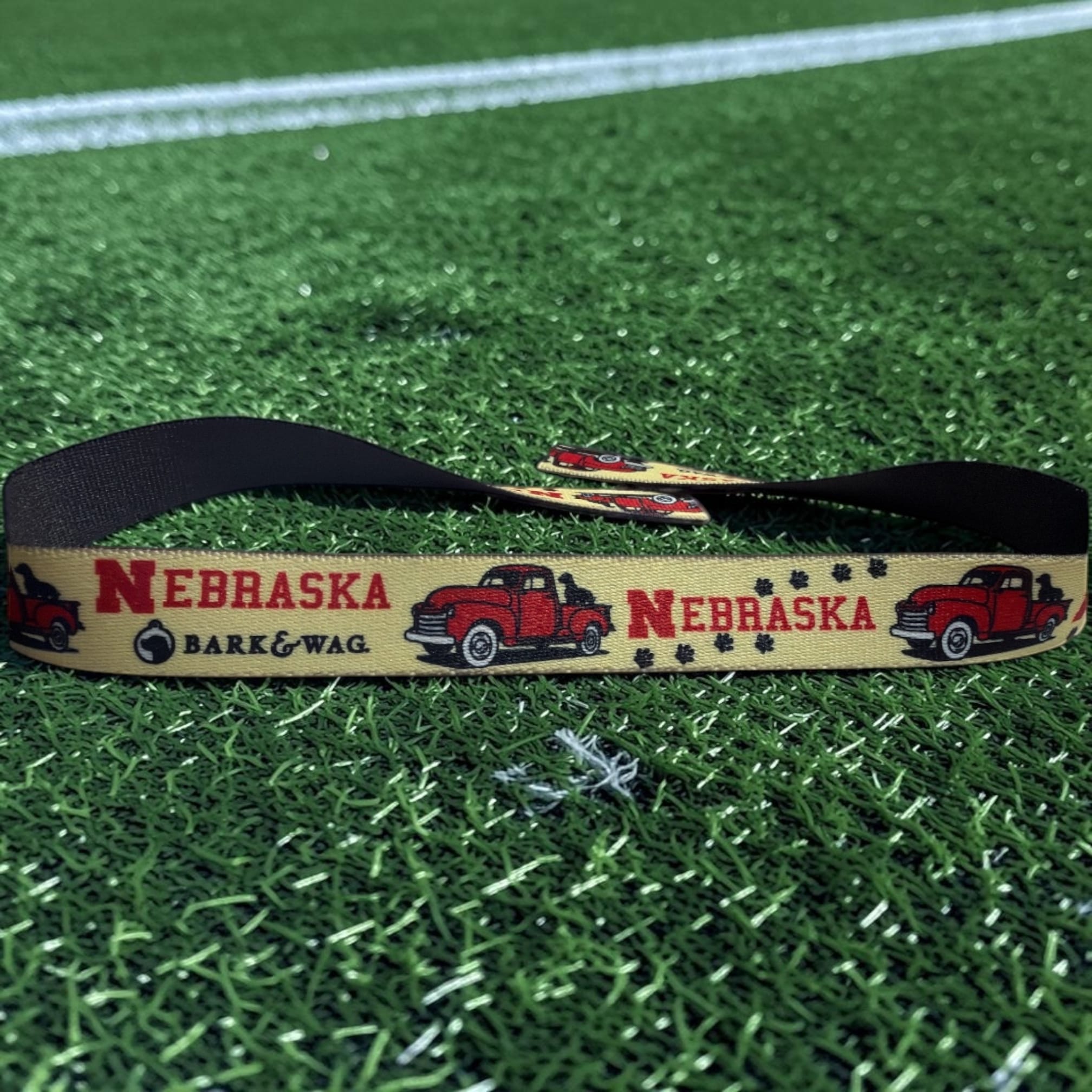 Nebraska Red Dog Truck Leash