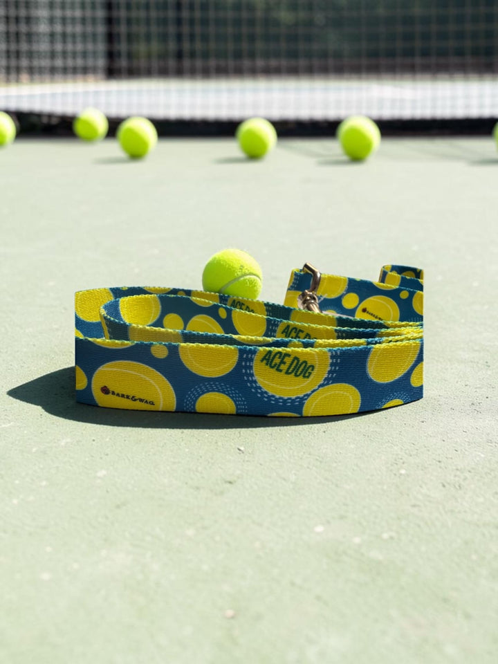 Ace Dog Blue Tennis Leash
