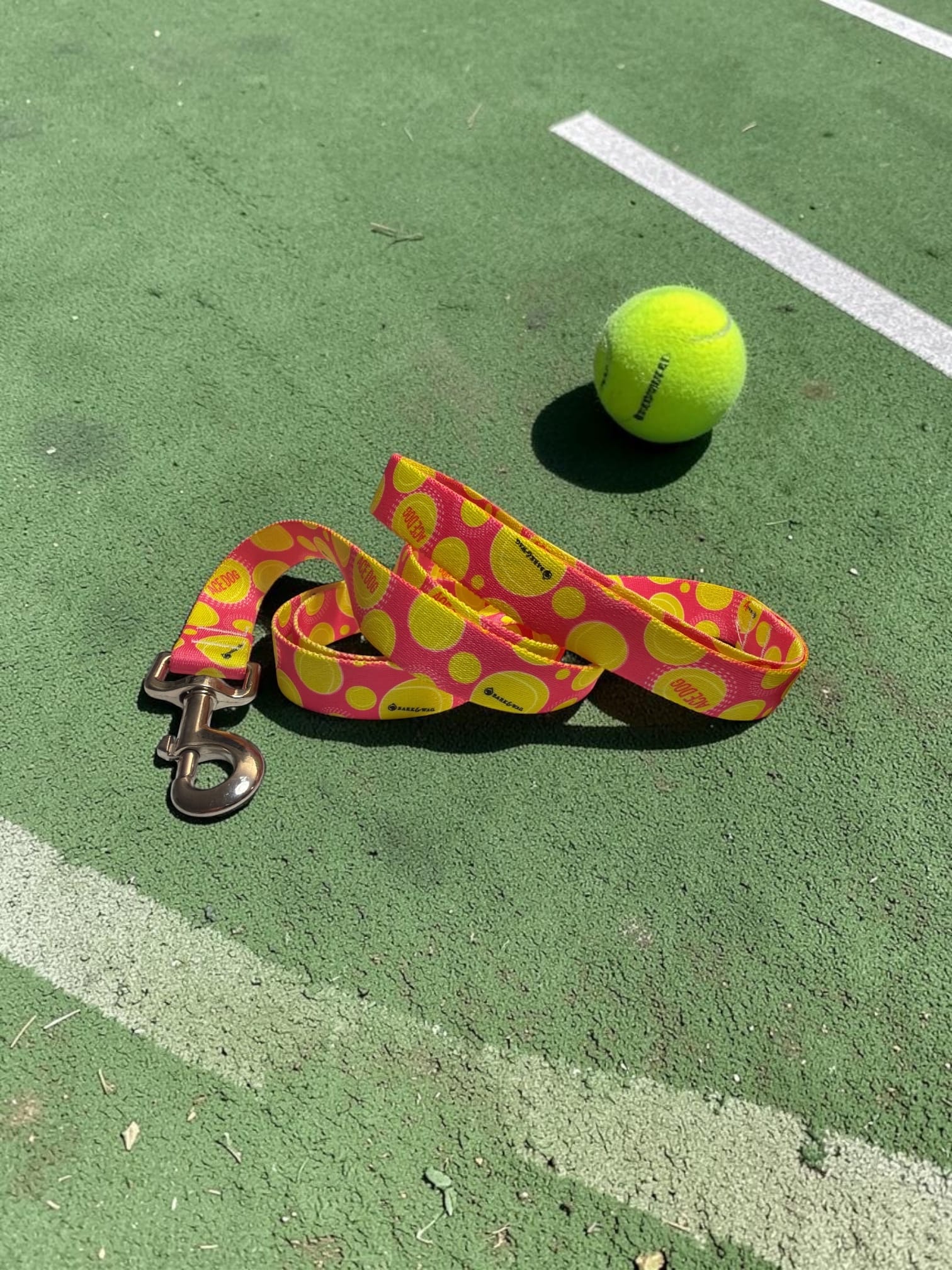Ace Dog Pink Tennis Leash