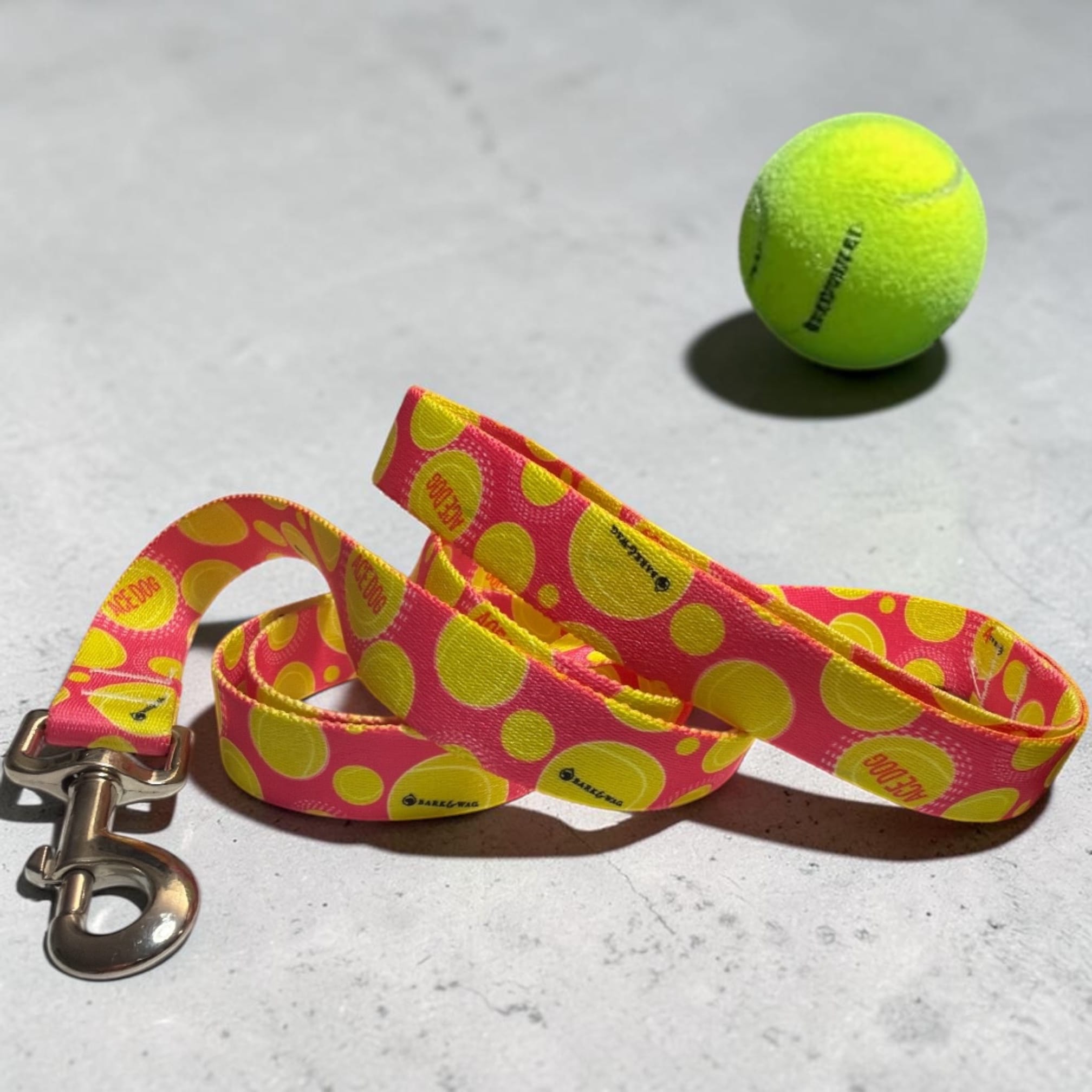 Ace Dog Pink Tennis Leash