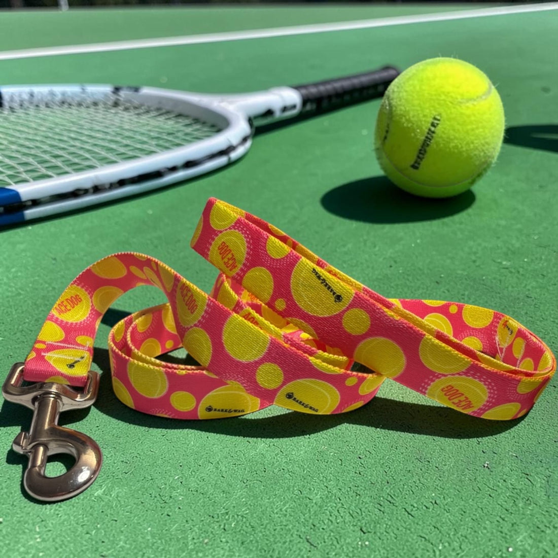Ace Dog Pink Tennis Leash