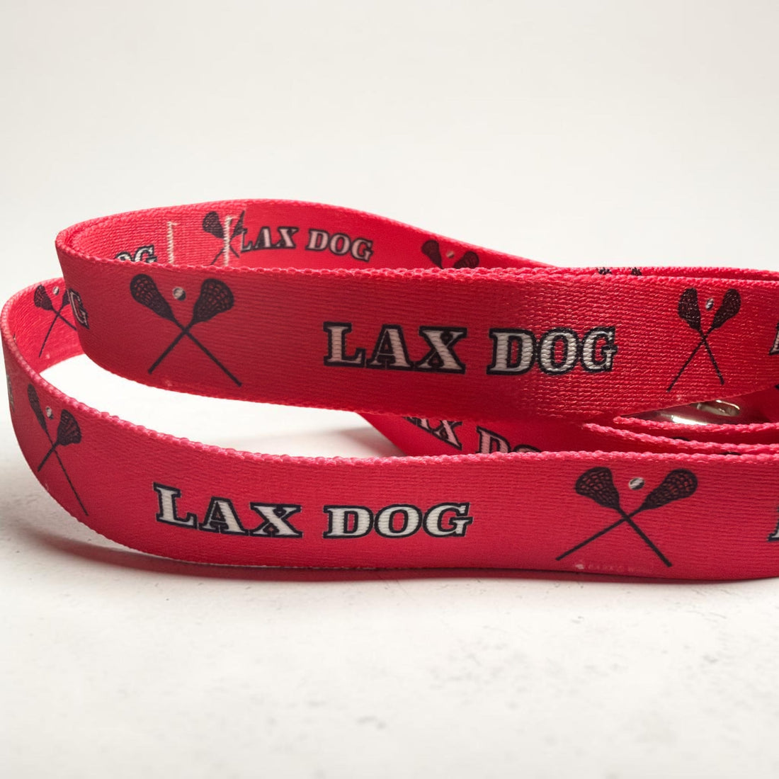 Lacrosse LAX Dog Pink Collar