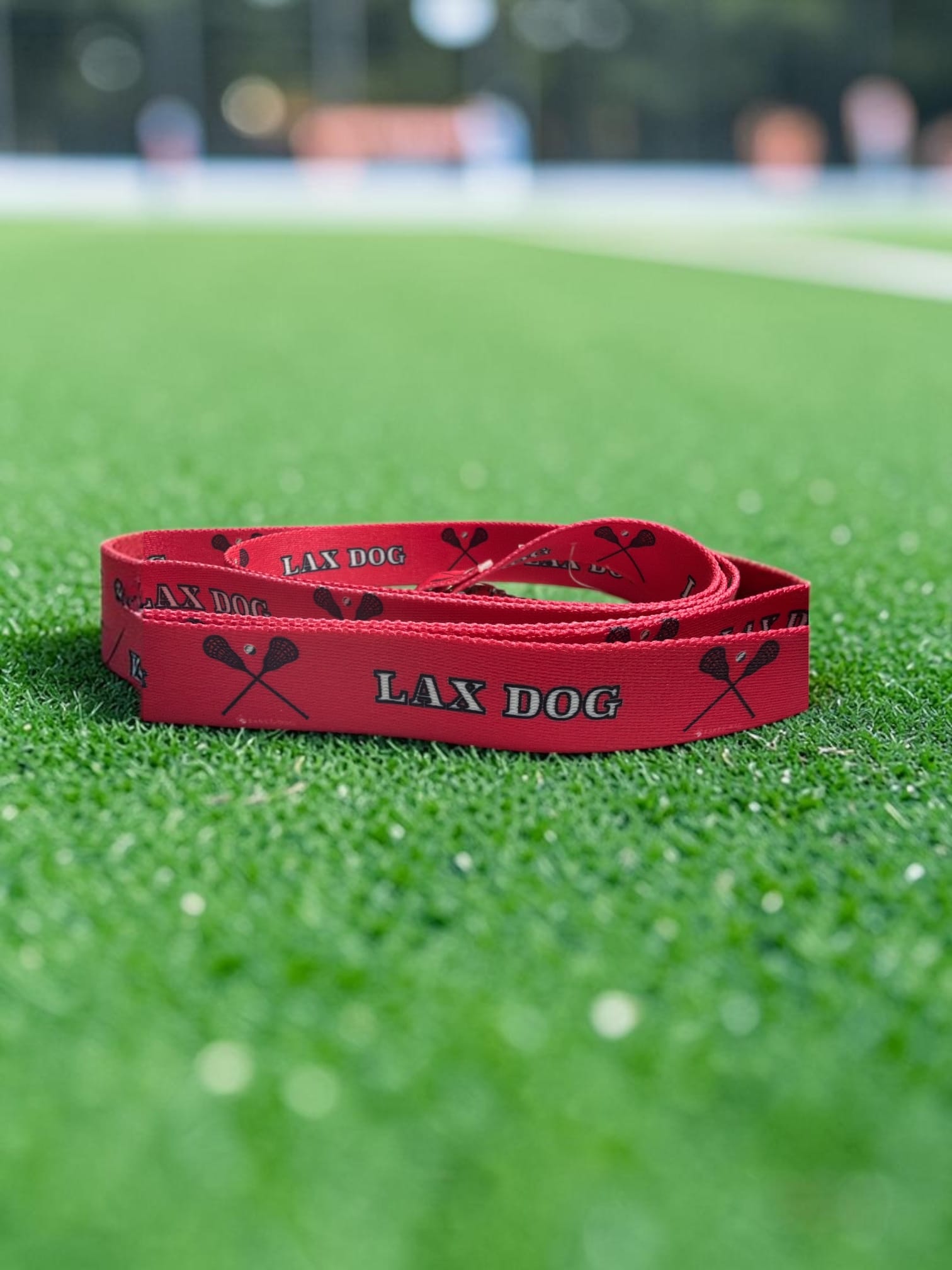 Lacrosse LAX Dog Pink Collar