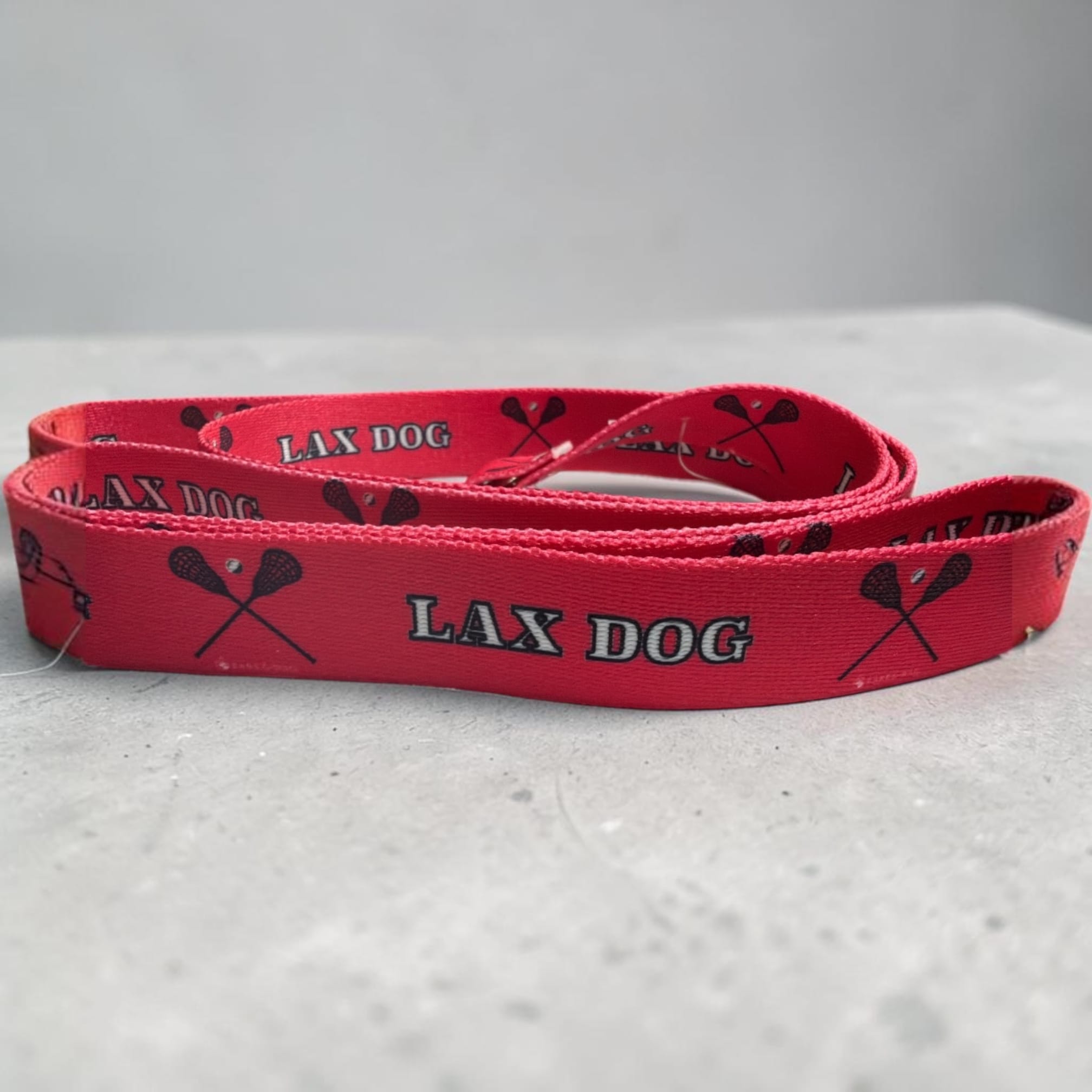 Lacrosse LAX Dog Pink Collar