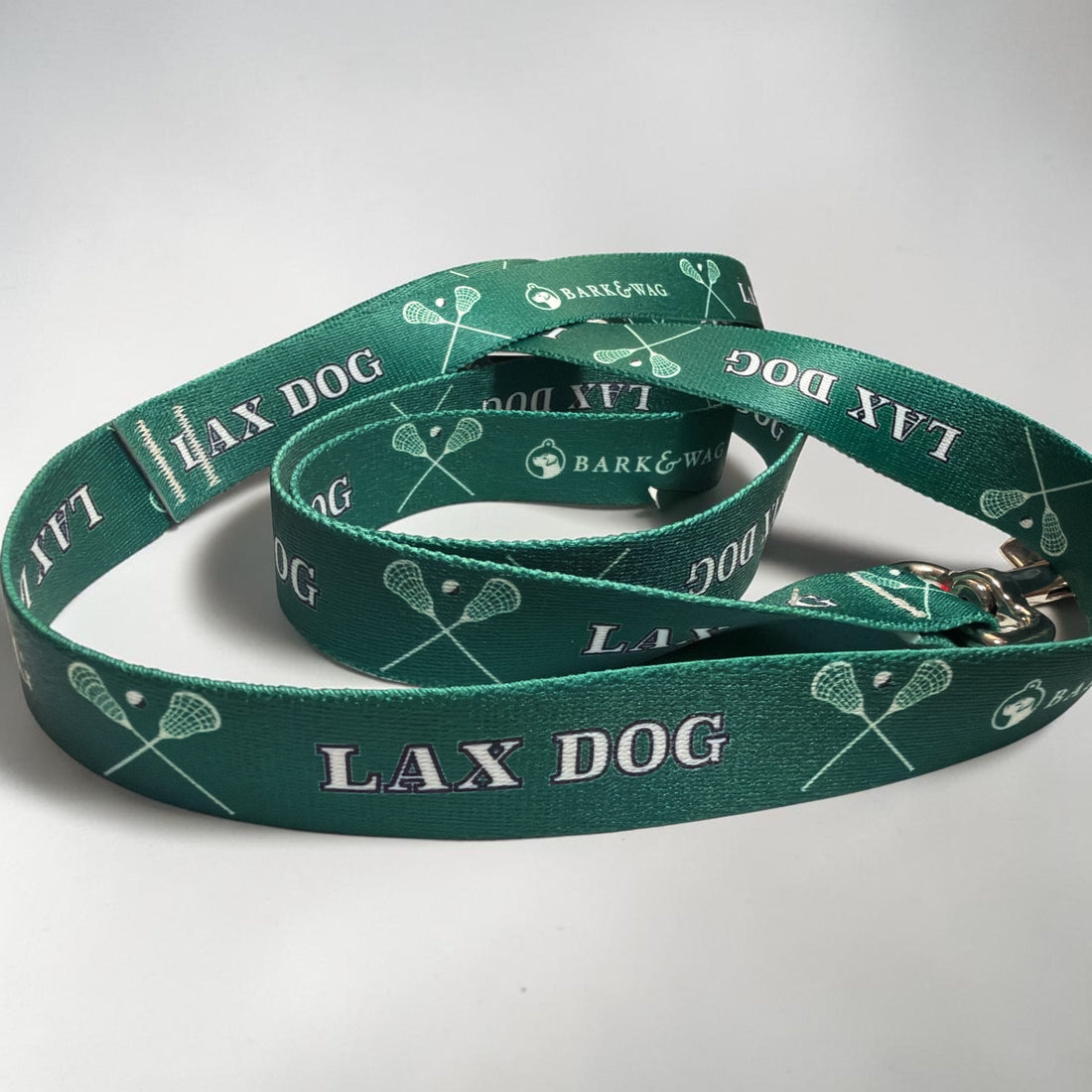 Lacrosse LAX Dog Green Leash