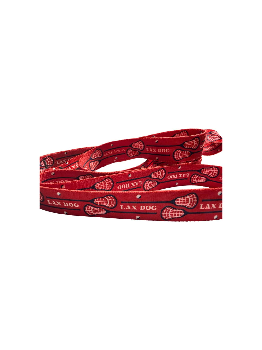 Lacrosse LAX Dog Red Leash