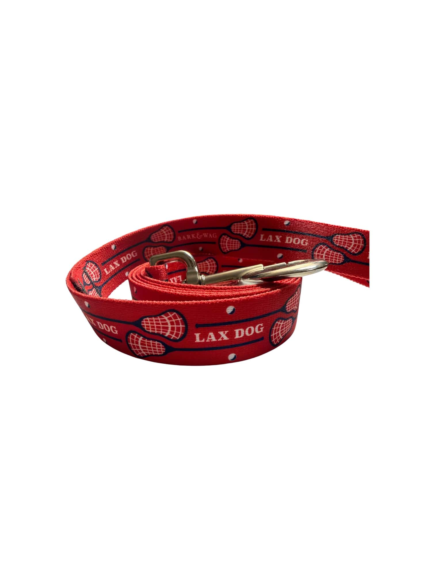 Lacrosse LAX Dog Red Leash