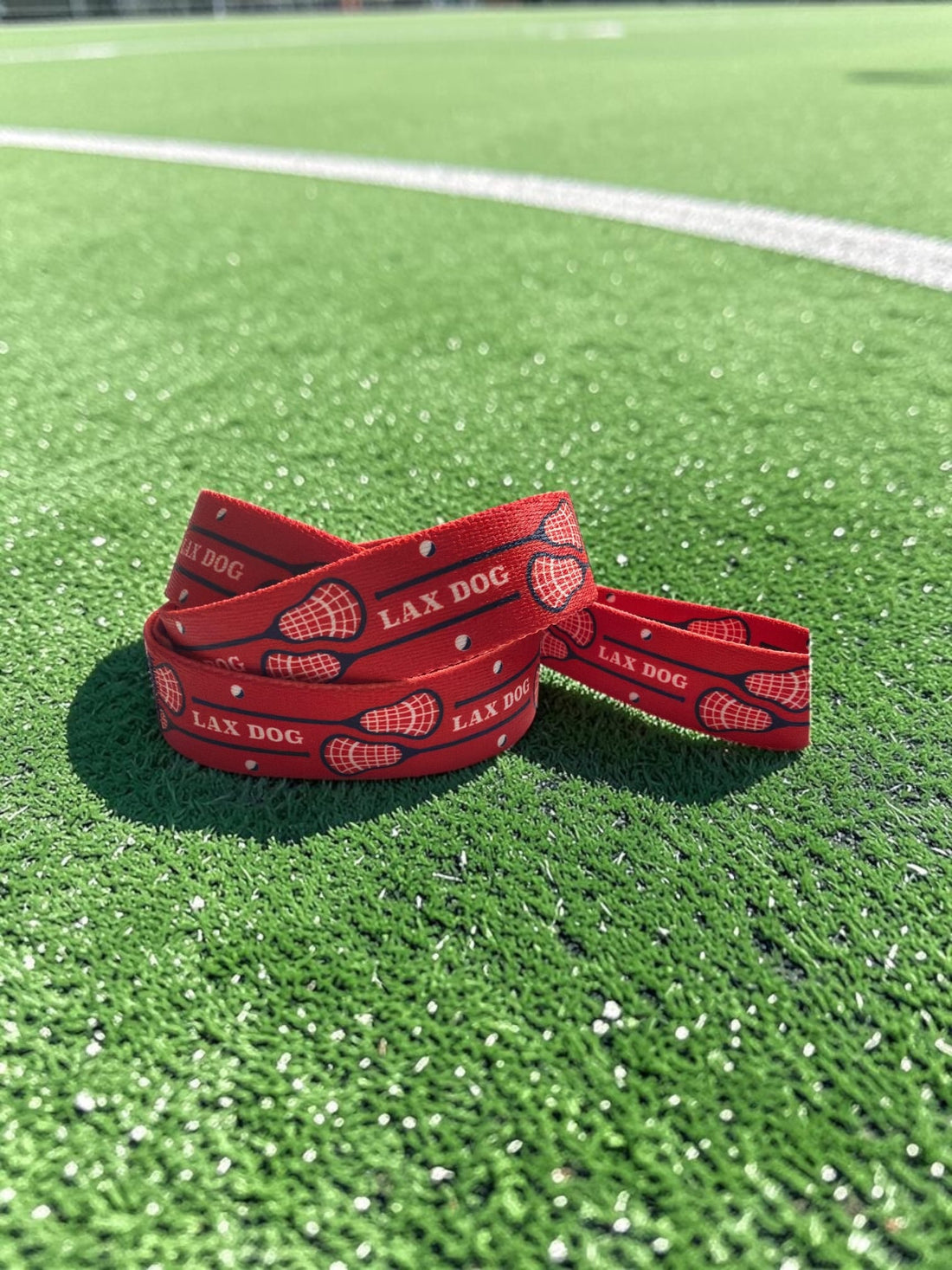 Lacrosse LAX Dog Red Leash