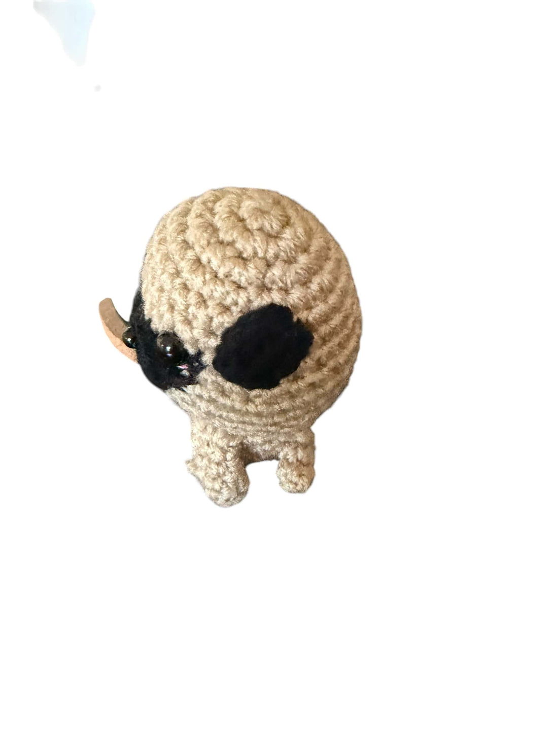 Chuck the Pug Crochet Plushie — Handmade Bark & Wag Brand Ambassador