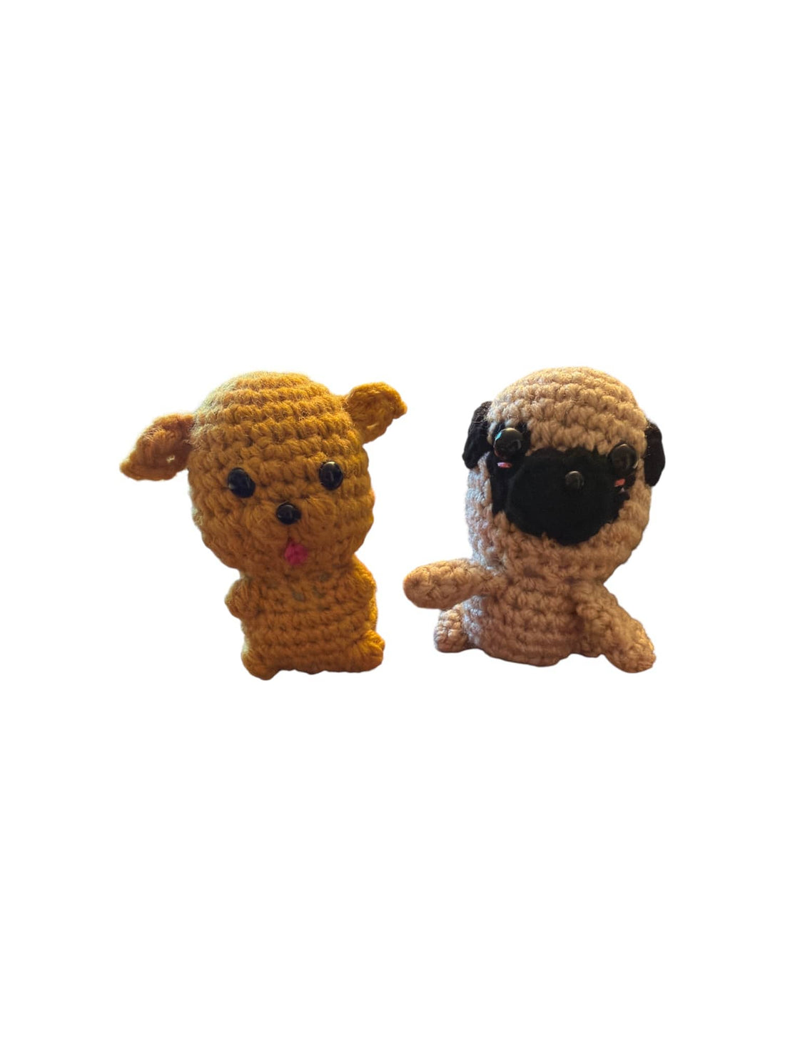 Chuck the Pug Crochet Plushie — Handmade Bark & Wag Brand Ambassador
