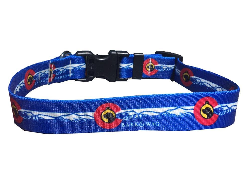 Colorado Flag Dog Collar