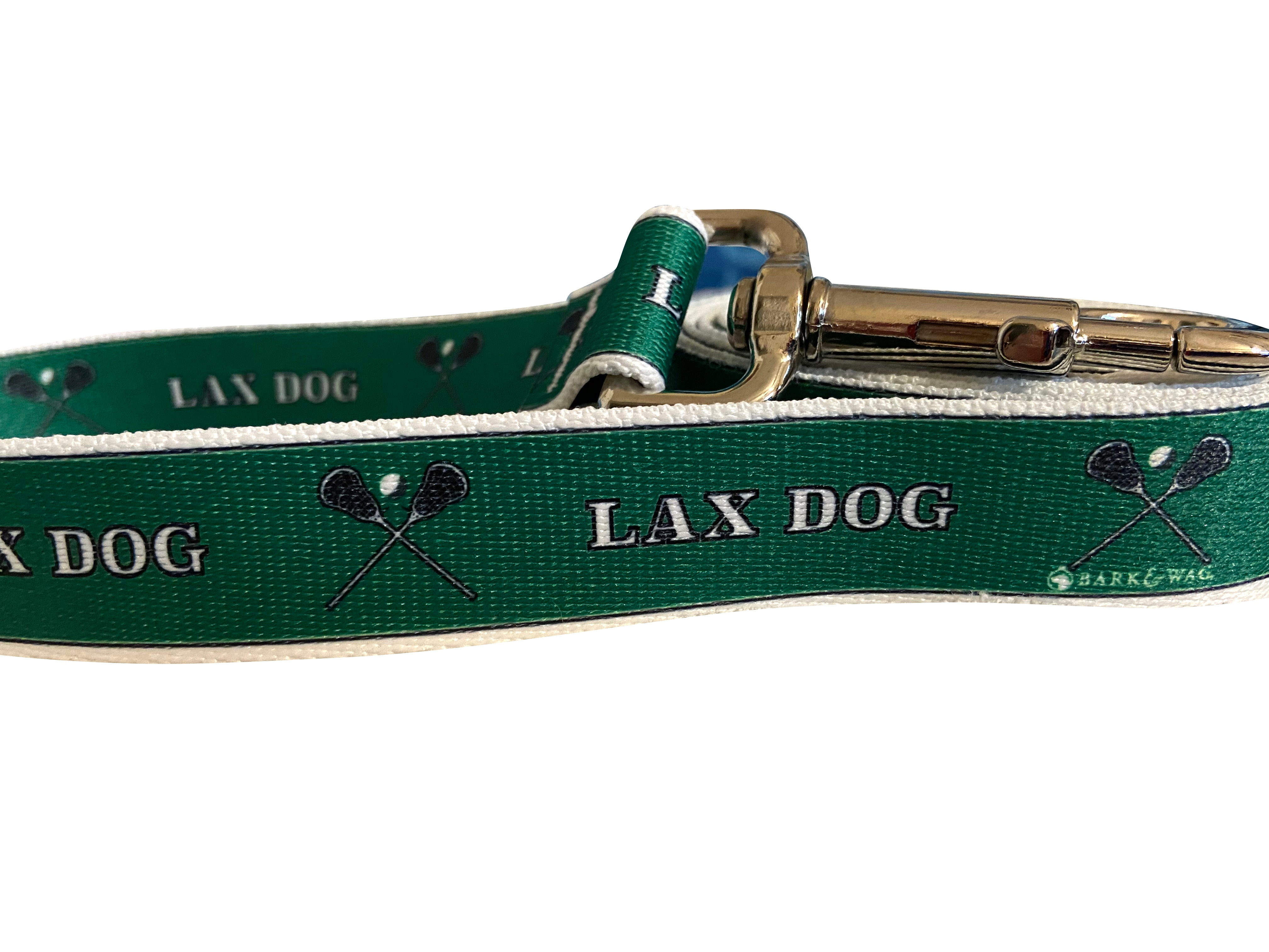 Lacrosse Dog Green Collar