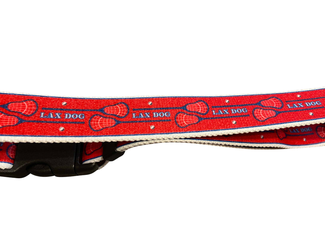 Lacrosse LAX Dog Pink Leash