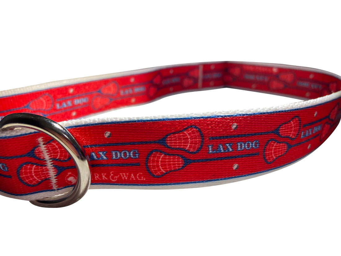 Lacrosse LAX Dog Pink Leash