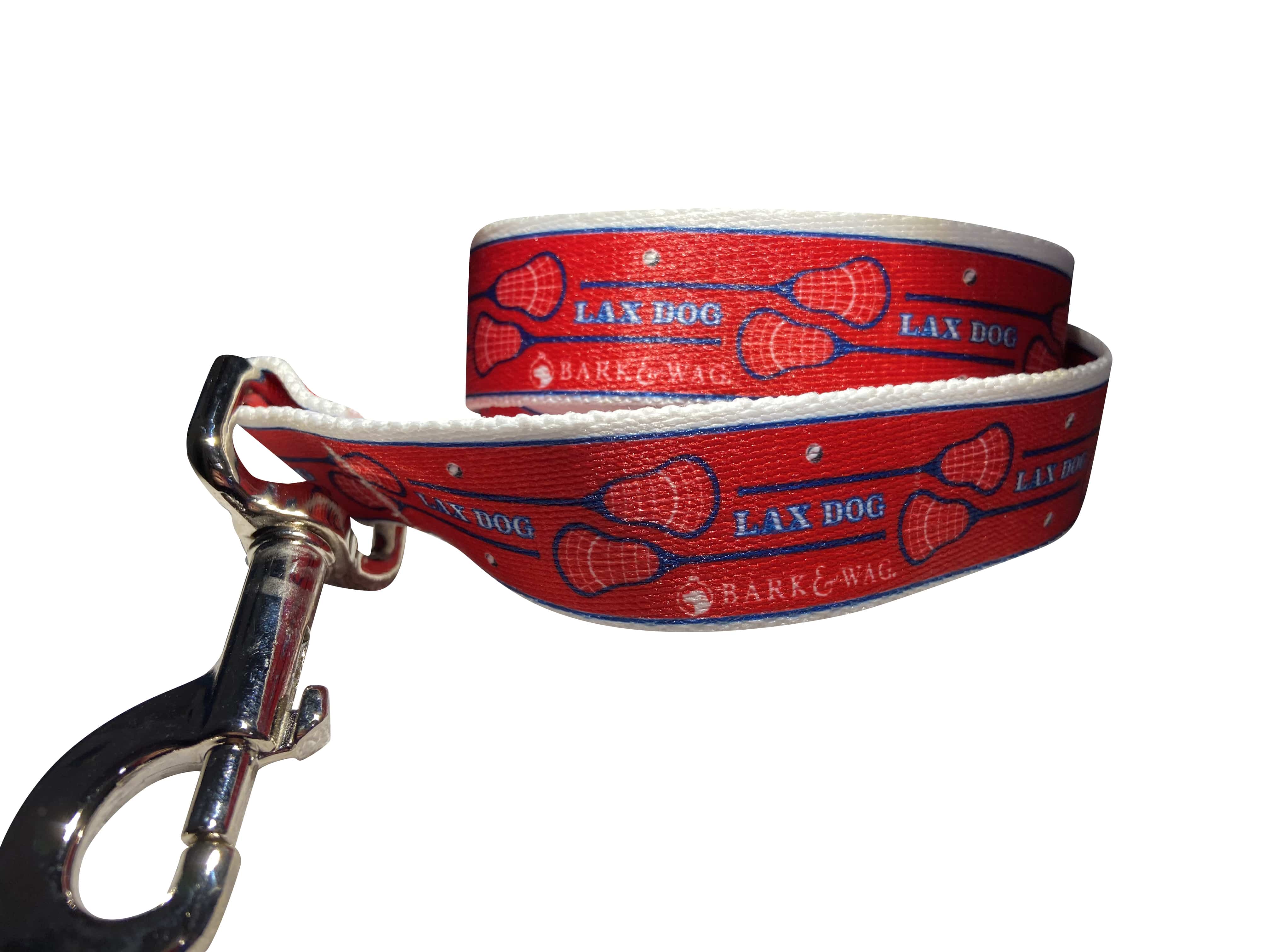 Lacrosse LAX Dog Pink Leash