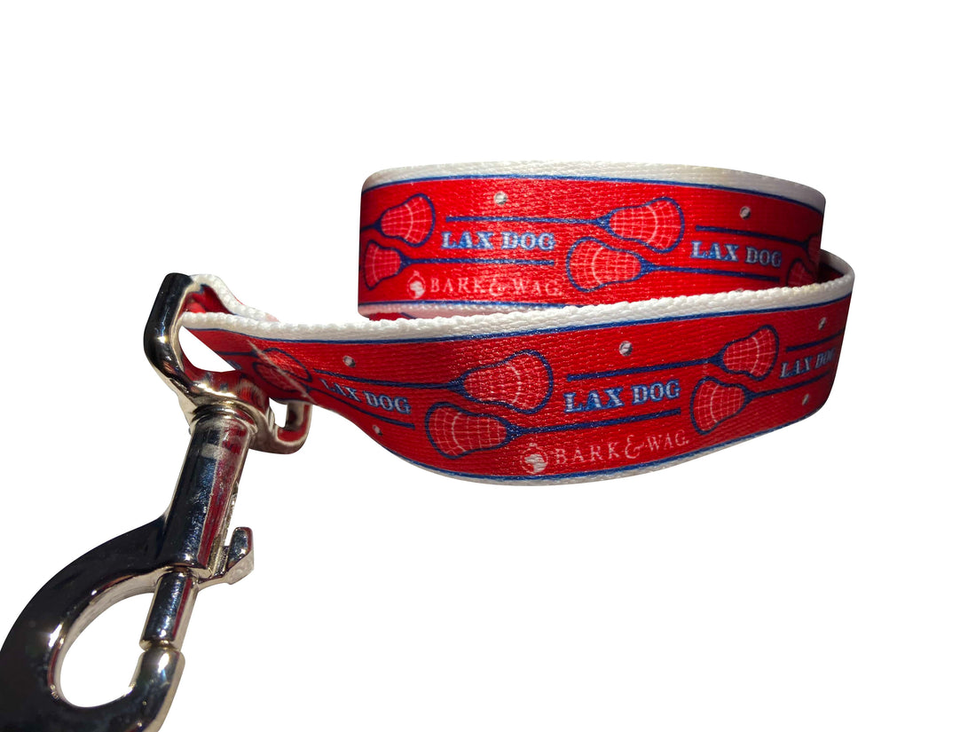 Lacrosse LAX Dog Pink Leash