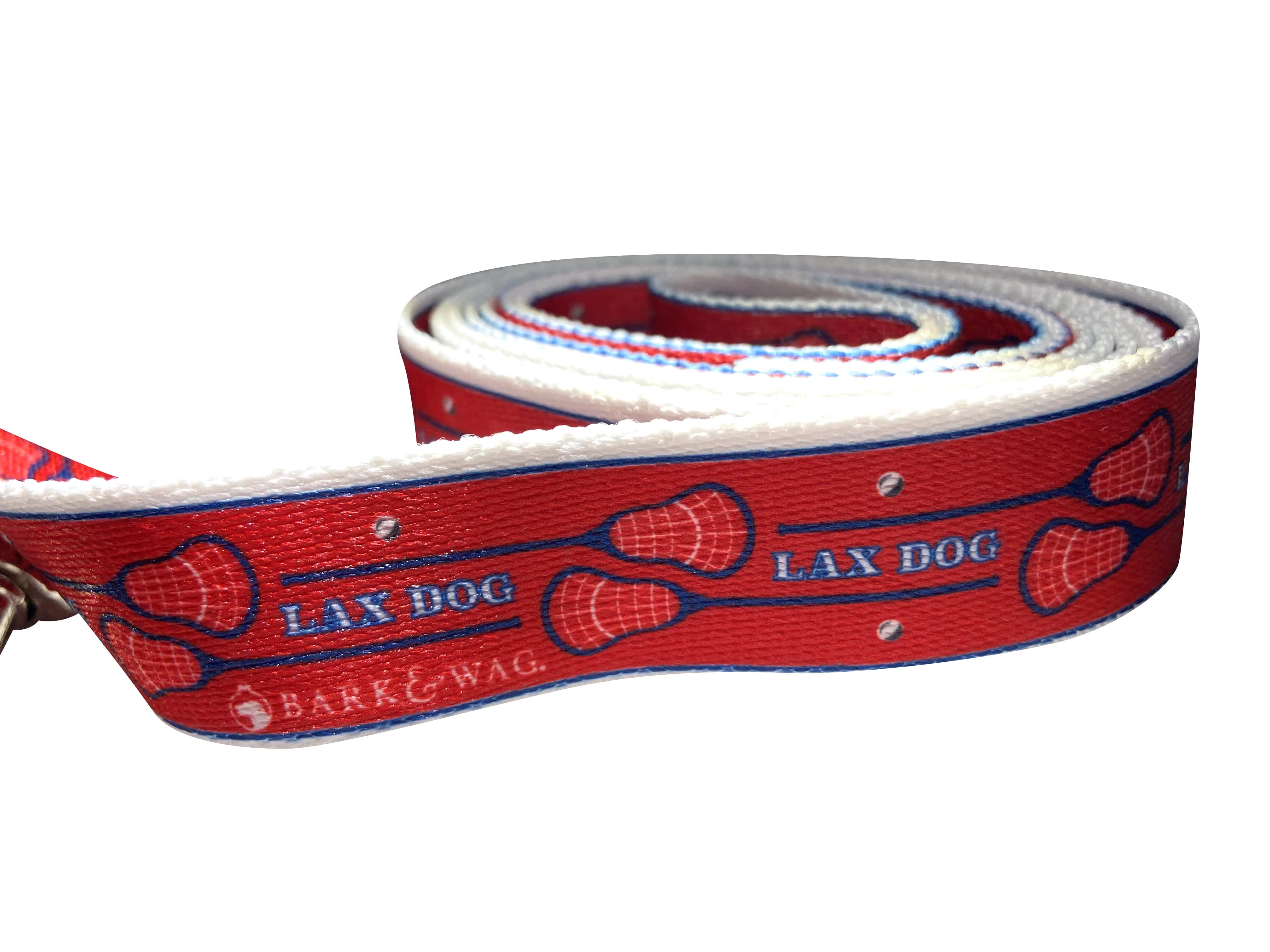 Lacrosse LAX Dog Pink Leash