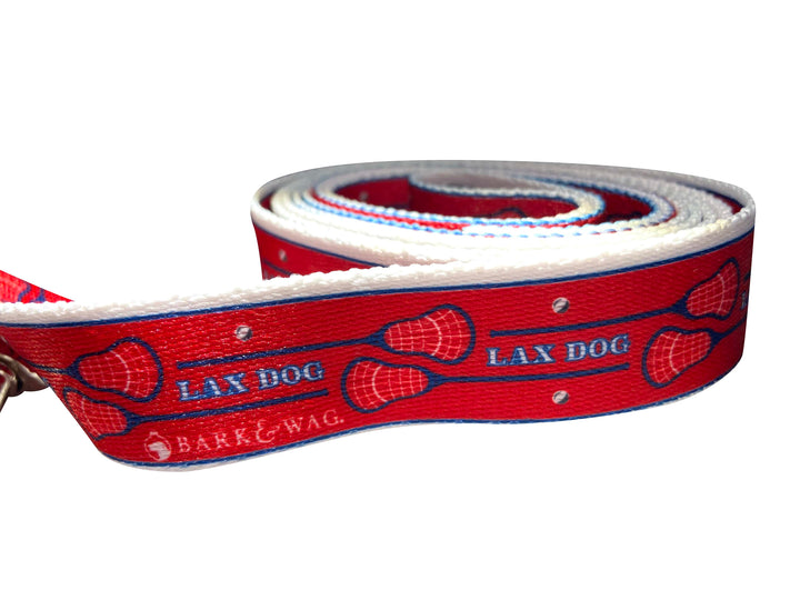 Lacrosse LAX Dog Pink Leash