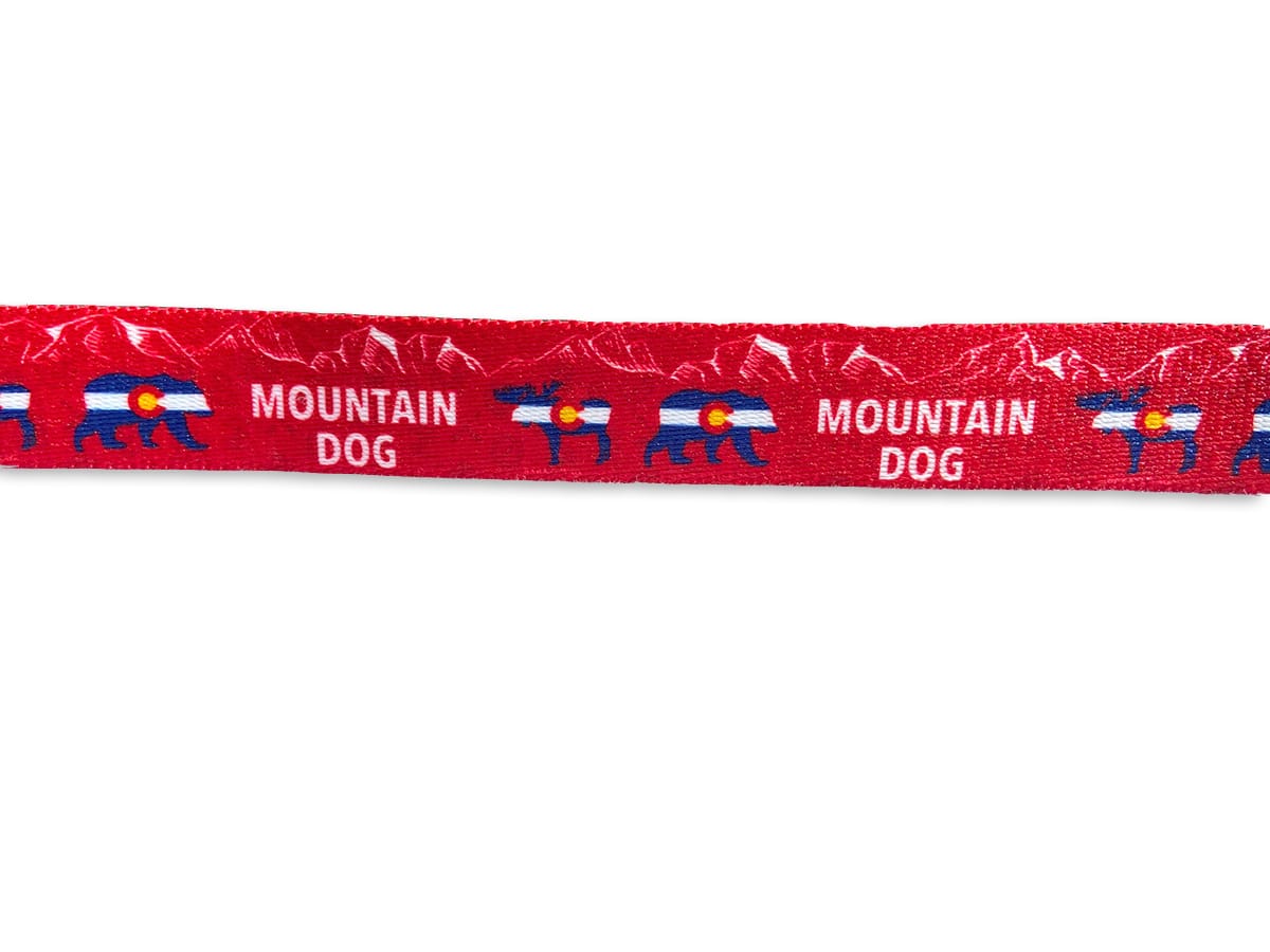 Colorado Mountain Dog Bear and Moose Dog Leash