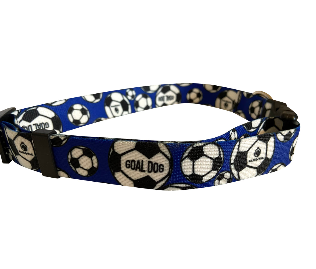 Goal Dog Blue Soccer Collar image 4