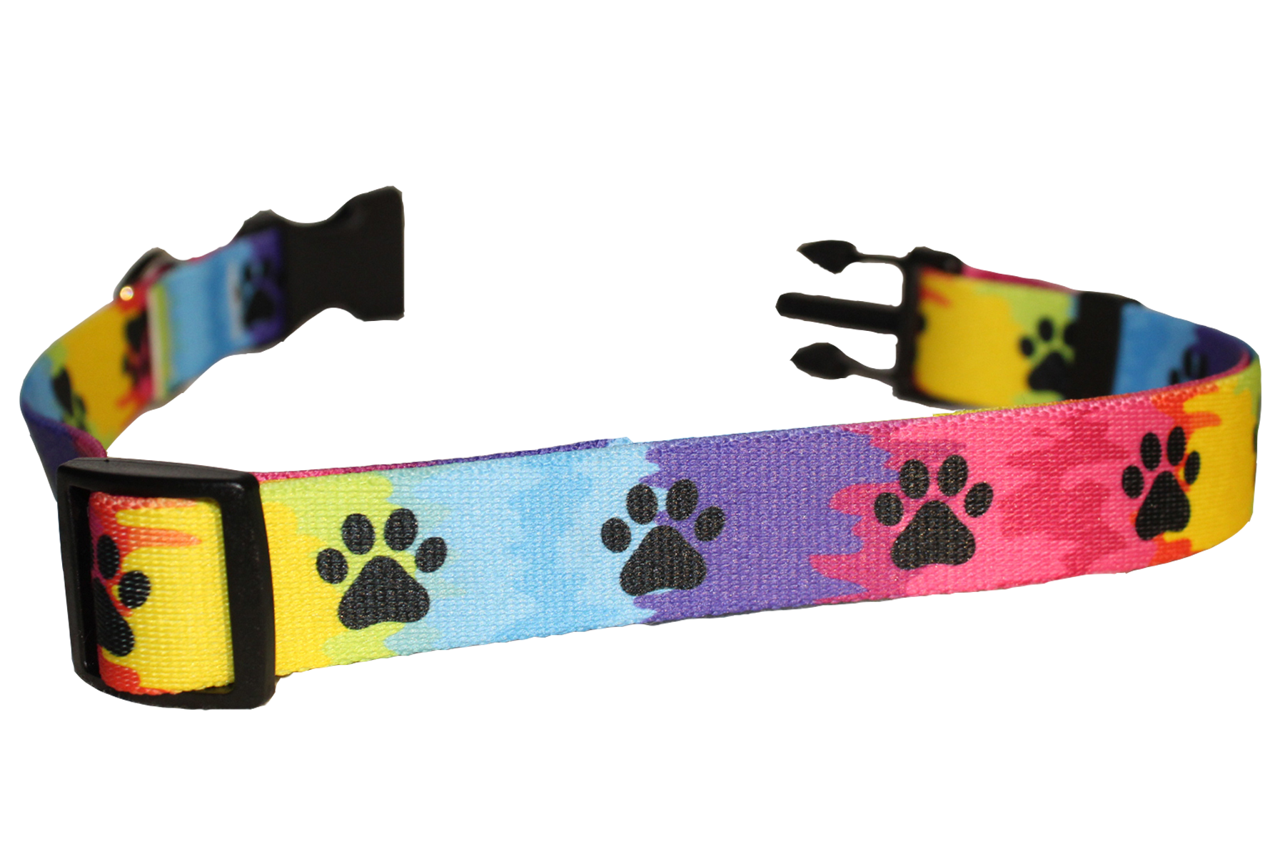 Tie Dye Paw Collar image 1