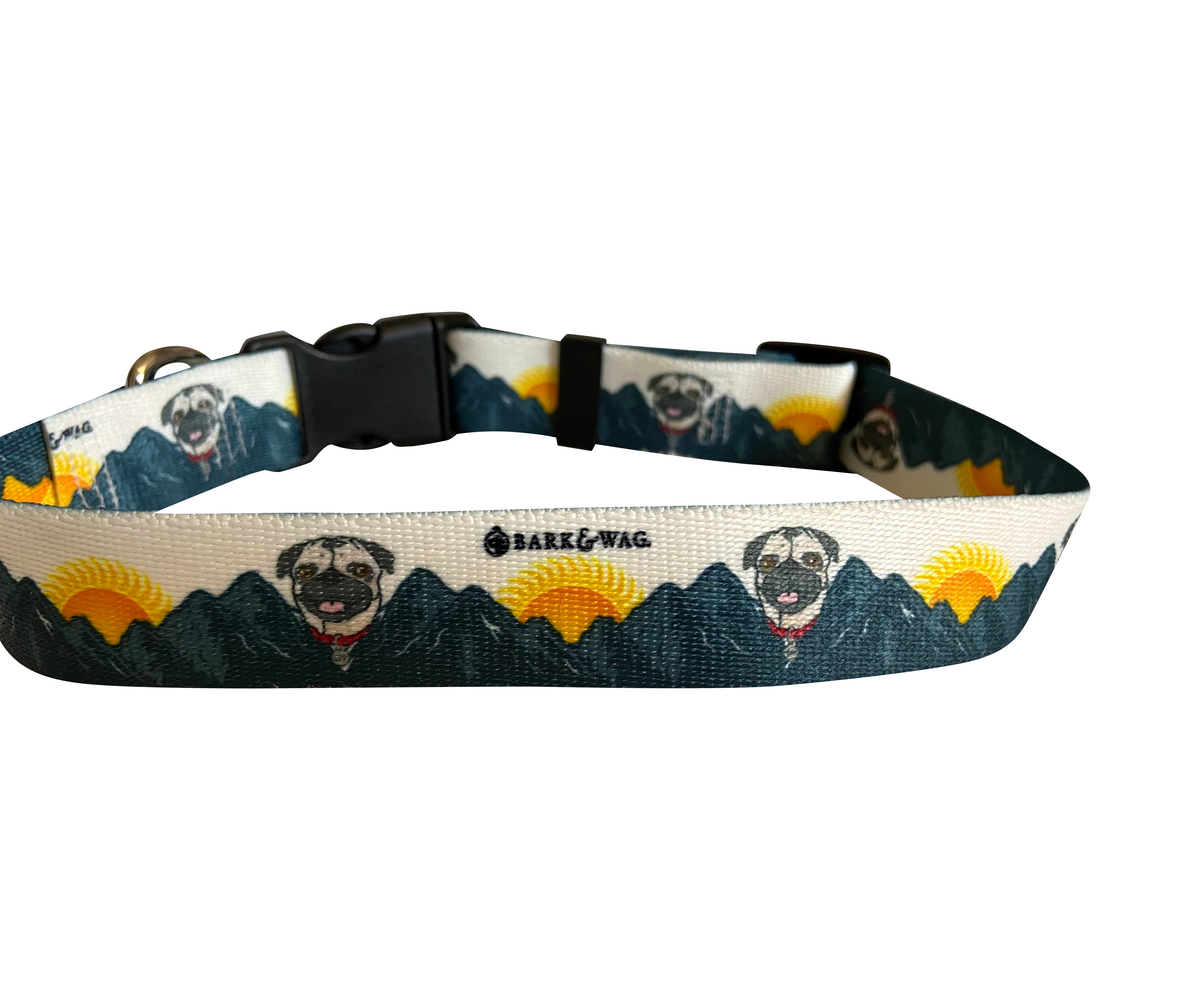 Sun Pug Dog Collar image 4