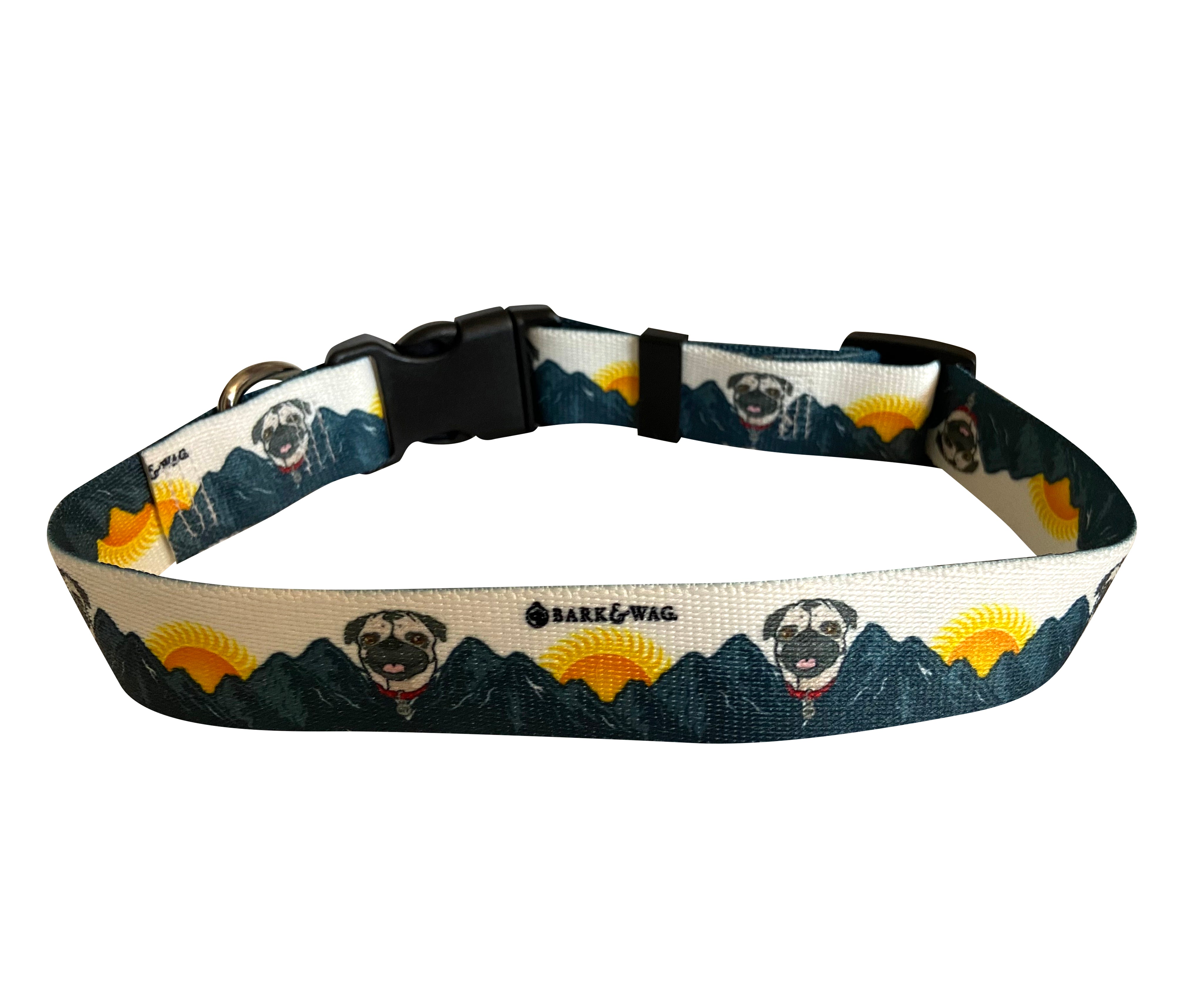 Sun Pug Dog Collar image 0