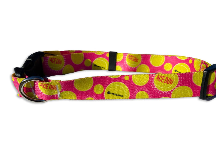 Ace Dog Pink Tennis Collar image 0